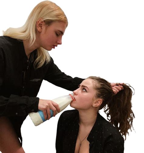 Forced to Drink Milk Meme and Original Photo .